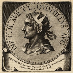 Porträt des römischen Kaisers Quintillus