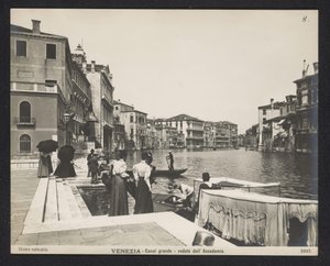 Ansicht des Canal Grande in Venedig