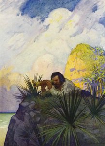 Illustration für Robinson Crusoe