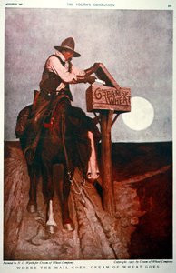 Werbung für die Cream of Wheat Company von Newell Convers Wyeth