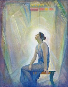 Die trauernde Penelope, 1929 von Newell Convers Wyeth