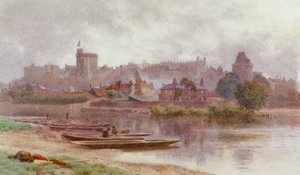 Windsor Castle im Dämmerlicht, ca. 1874-1914