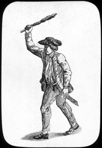 Britischer Matrose mit einem Knüppel, 1779