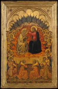 Die Krönung der Jungfrau, ca. 1380 von Niccolo di Buonaccorso
