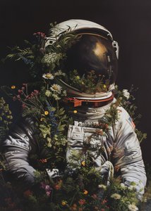 Blühender Astronaut