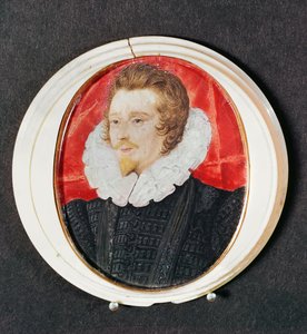 Porträt eines Herrn mit Bart und Halskrause, ca. 1590