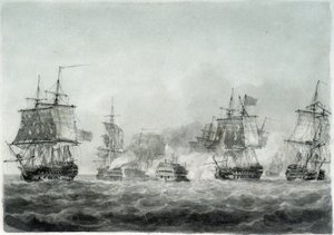 Die Schlacht von Camperdown (Nordsee)