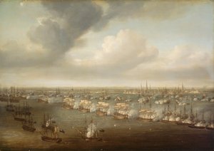 Die Schlacht von Kopenhagen, 2. April 1801