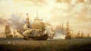 Die Schlacht von Frigate Bay, 26. Januar 1782