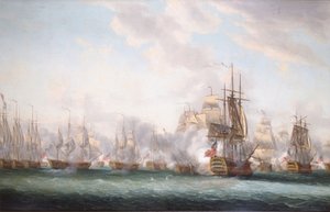 Die Schlacht der Heiligen von Nicholas Pocock