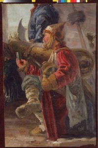 Russischer Kanonier zur Zeit der Wirren (1598-1613) von Nicholas Roerich