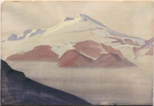 Elbrus, Kaukasus (Albumblatt)
