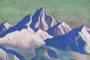 Himalaya, 1943 von Nicholas Roerich
