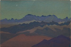 Himalaya, nahe Sandakphu, 1936 von Nicholas Roerich