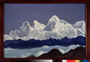 Der Berg Everest im Himalaya