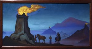 Die Flammen des Sieges von Nicholas Roerich