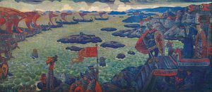 Bereit für die Kampagne Das Warägermeer, 1910