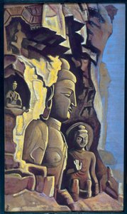 Yungang (China) von Nicholas Roerich
