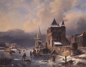 Eine Winterlandschaft