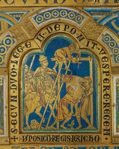 Abschneiden des Königs von Jericho vom Galgen