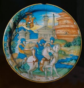 Plünderung von Rom von Nicolò Pellipario