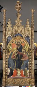Krönung der Jungfrau, ca. 1400