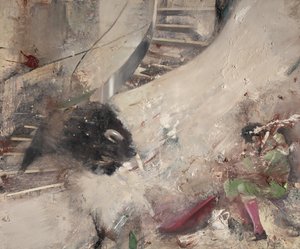 Stierkampf mit Stierkämpfer