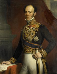 Porträt von Jan Jacob Rochussen, Generalgouverneur der Niederländischen Ostindien-Kompanie von Nicolaas Pieneman