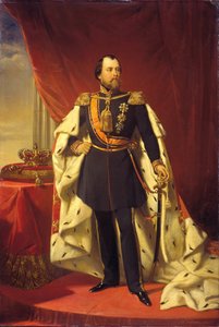 Wilhelm III. 1817-1890, König der Niederlande, 1856