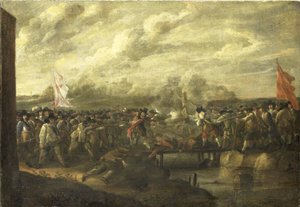 Infanteriegefecht im Achtzigjährigen Krieg von Nicolaas van Eyck (II) (attributed to)