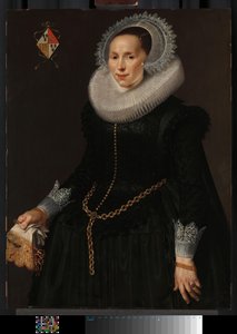 Porträt von Johanna le Maire (ca. 1601-60)