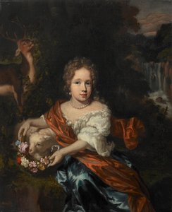 Porträt eines unbekannten Mädchens von Nicolaes Maes