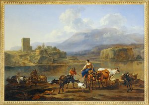 Die Überfahrt von Nicolaes Pietersz. Berchem