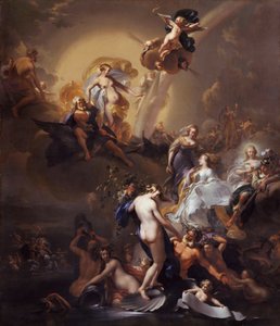 Allegorie auf die Ausdehnung Amsterdams von Nicolaes Pieterszoon Berchem