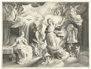 Verkündigung von Nicolaes de Bruyn