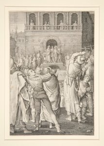 Christus dem Volk gezeigt (Passionsserie) von Nicolaes de Bruyn