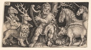 Orpheus aus Kämpfende Chimären und Szenen aus Äsops Fabeln