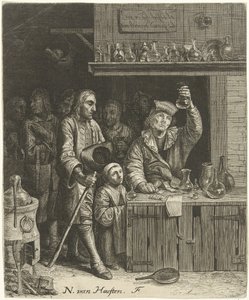 Piskijker und Bauernfamilie von Nicolaes van Haeften