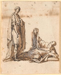 Diogenes bittet Alexander, zur Seite zu treten, damit die Sonne auf ihn scheinen kann