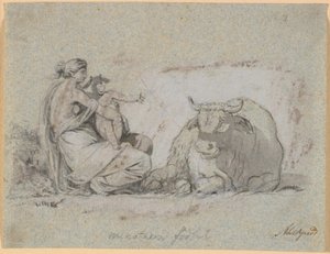 Pasiphaë mit dem kleinen Minotaurus