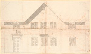 Fassade des Spatzenverstecks von Nicolai Abildgaard