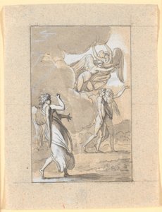 Vertreibung aus dem Paradies von Nicolai Abildgaard
