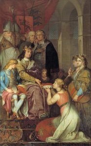 Christian I. proklamiert Holstein zum Herzogtum im Jahr 1474 von Nicolai Abraham Abildgaard