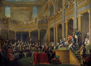 Konsulat der Cisalpinischen Republik in Lyon, 1808 von Nicolas Andre Monsiau