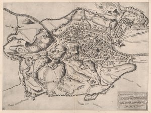 Speculum Romanae Magnificentiae: Blick auf Rom von Osten