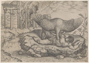 Tityus und der Geier
