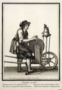 Scherenschleifer von Nicolas Bonnart