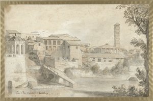 Tiberinsel mit dem Kloster San Bartolommeo