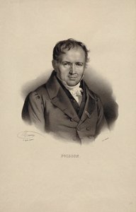Porträt von Siméon Denis Poisson 1781-1840 von Nicolas Eustache Maurin