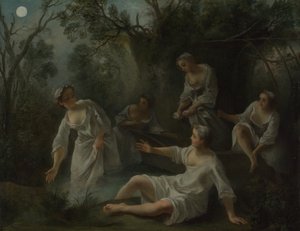 Die vier Tageszeiten: Abend, ca. 1740
